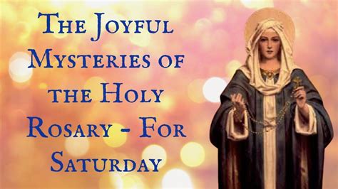 Bring Your Own . . Saturday rosary